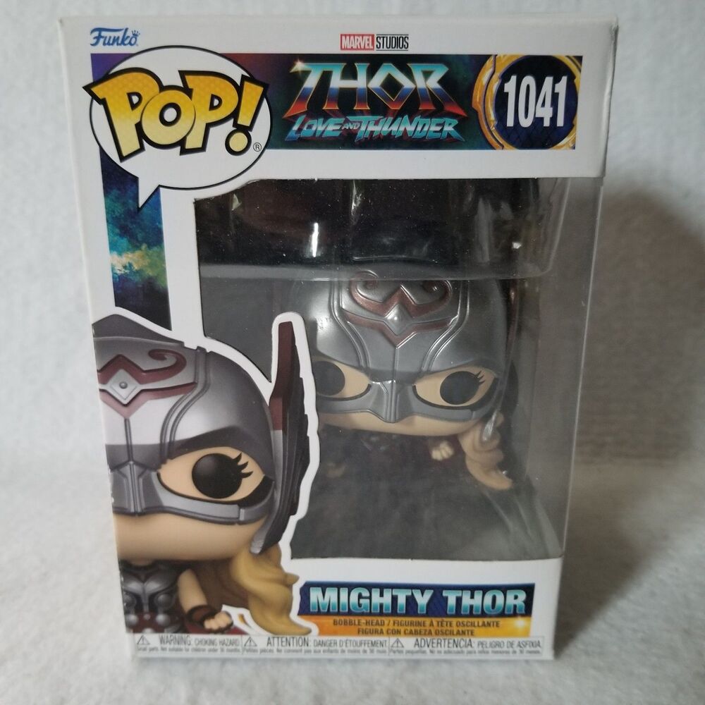 Funko Pop! Marvel Thor: Love and Thunder - Mighty Thor #1041 Vinyl Figure Boxed